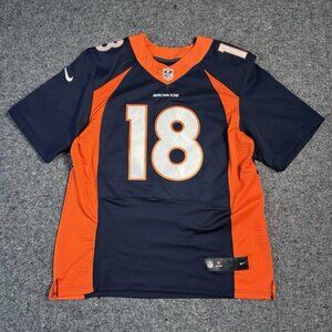 NFL Nike On Field Denver Broncos Peyton Manning 18 Jersey Mens Size 48
